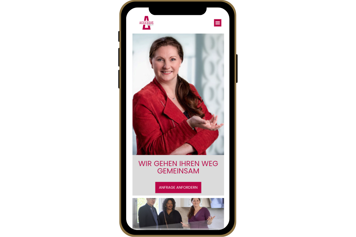AccessusImmobilien Smartphone